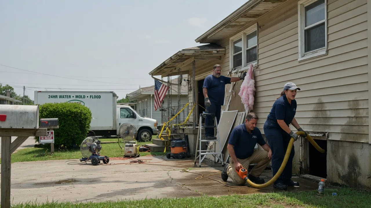 Water Damage Repair in Walnut Grove, CA near me